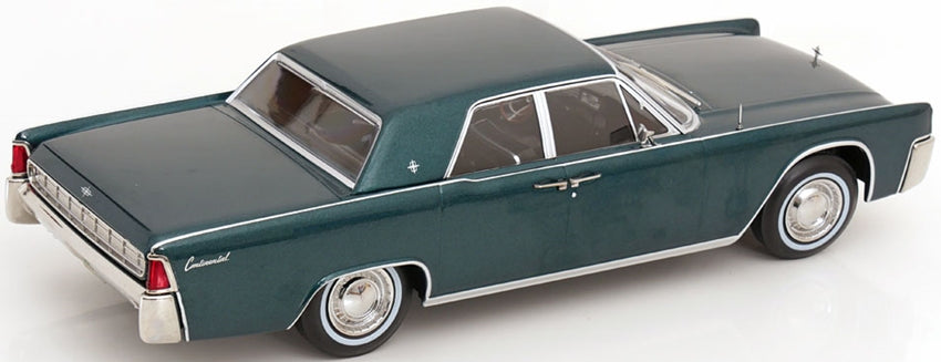 Lincoln Continental Sedan 1963 Matrix Reloaded Dark Green Metallic 1:18 Scale Diecast Car – KK Scale