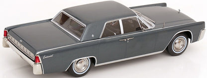 Lincoln Continental Sedan 1963 Marnie Grey Metallic 1:18 Scale Diecast Car – KK Scale