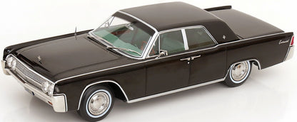 Lincoln Continental Sedan 1963 Black 1:18 Scale Diecast Car – KK Scale