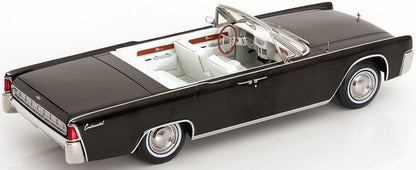 Lincoln Continental Convertible 1963 Black 'Bad Boys' 1:18 Scale Diecast Car – KK Scale