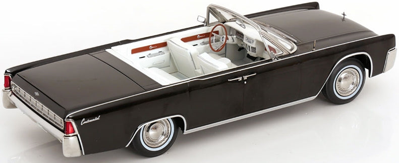 Lincoln Continental Convertible 1963 Black 'Bad Boys' 1:18 Scale Diecast Car – KK Scale