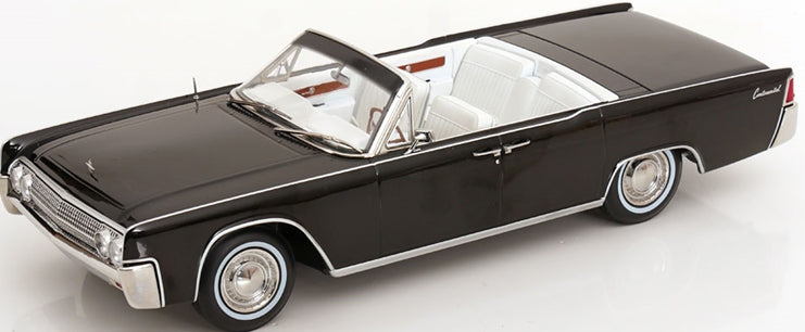 Lincoln Continental Convertible 1963 Black 'Bad Boys' 1:18 Scale Diecast Car – KK Scale