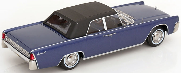 Lincoln Continental Convertible 1963 Blue Metallic Lincoln Lawyer TV-Series 1:18 Scale Diecast Car – KK Scale