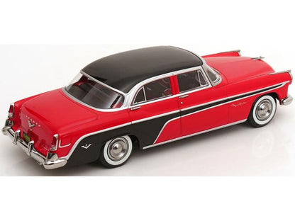 DeSoto Fireflite Sedan 1955 Red/Black 1:18 Scale Diecast Car – KK Scale