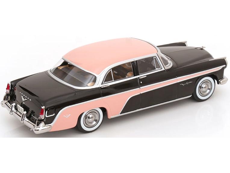 DeSoto Fireflite Sedan 1955 Black/Pink 1:18 Scale Diecast Car – KK Scale