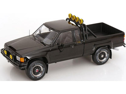 Toyota Truck Xtra Cab 4x4 Hilux 1985 Black Back to the Future III 'Look Alike' 1:18 Scale Diecast Pickup – KK Scale