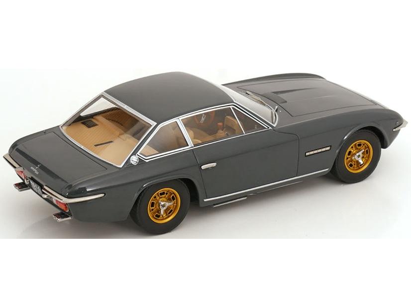 Lamborghini Islero S 1969 Grey w/Golden Rims 1:18 Scale Diecast Car – KK Scale