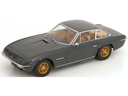 Lamborghini Islero S 1969 Grey w/Golden Rims 1:18 Scale Diecast Car – KK Scale