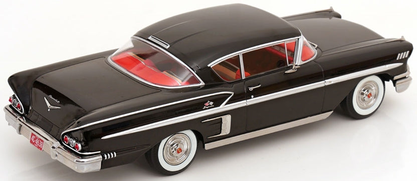 Chevrolet Bel Air Impala Coupe 1958 Black 1:18 Scale Diecast Car – KK Scale