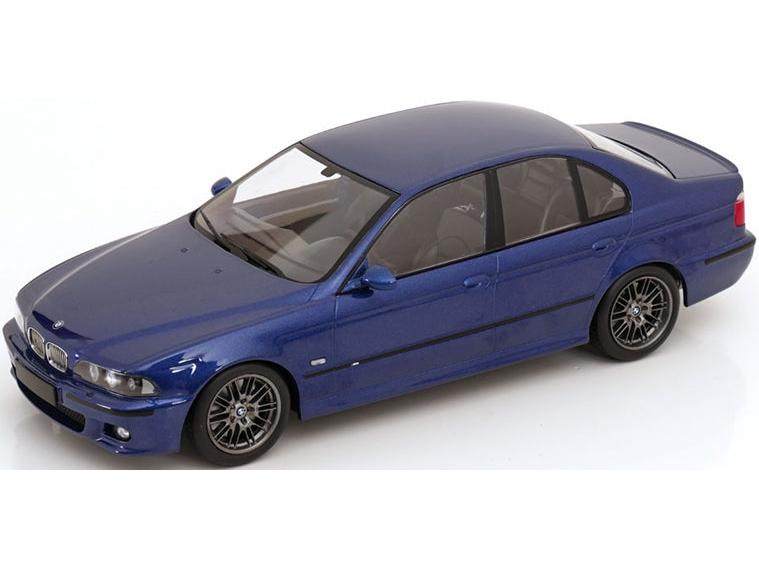 BMW M5 E39 1998 Blue Metallic 1:18 Scale Diecast Car – KK Scale