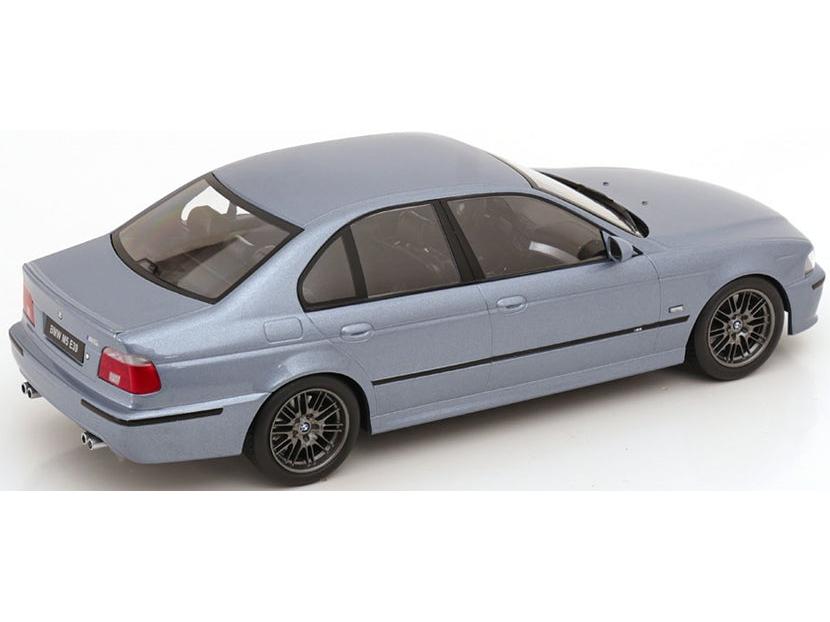 BMW M5 E39 1998 Silverstone Blue Metallic 1:18 Scale Diecast Car – KK Scale