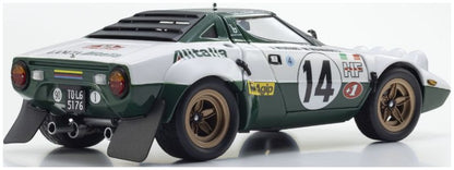 Lancia Stratos HF #14 Winner Monte Carlo Rally 1975 Sandro Munari 1:18 Scale Diecast Car – Kyosho
