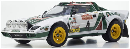 Lancia Stratos HF #4 Winner San Remo Rally 1976 Björn Waldegård 1:18 Scale Diecast Car – Kyosho