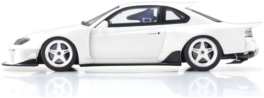 Nissan Silvia S15 Khyzyl Saleem White Samurai Collection 1:18 Scale Kyosho Resin Model Car