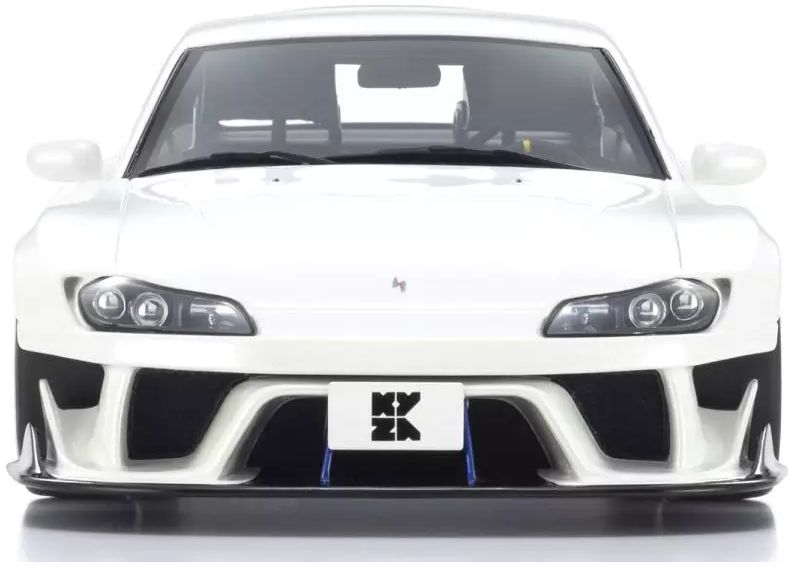 Nissan Silvia S15 Khyzyl Saleem White Samurai Collection 1:18 Scale Kyosho Resin Model Car