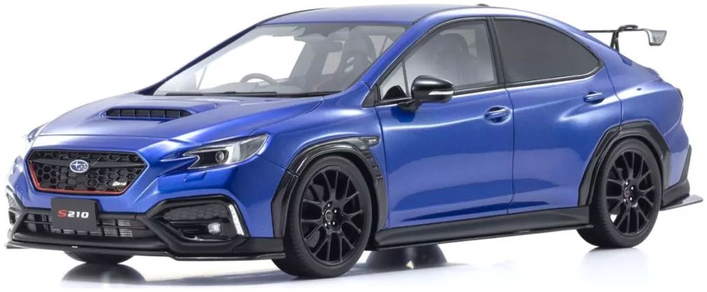 Subaru S210 Blue Samurai Collection 1:18 Scale Kyosho Resin Model Car