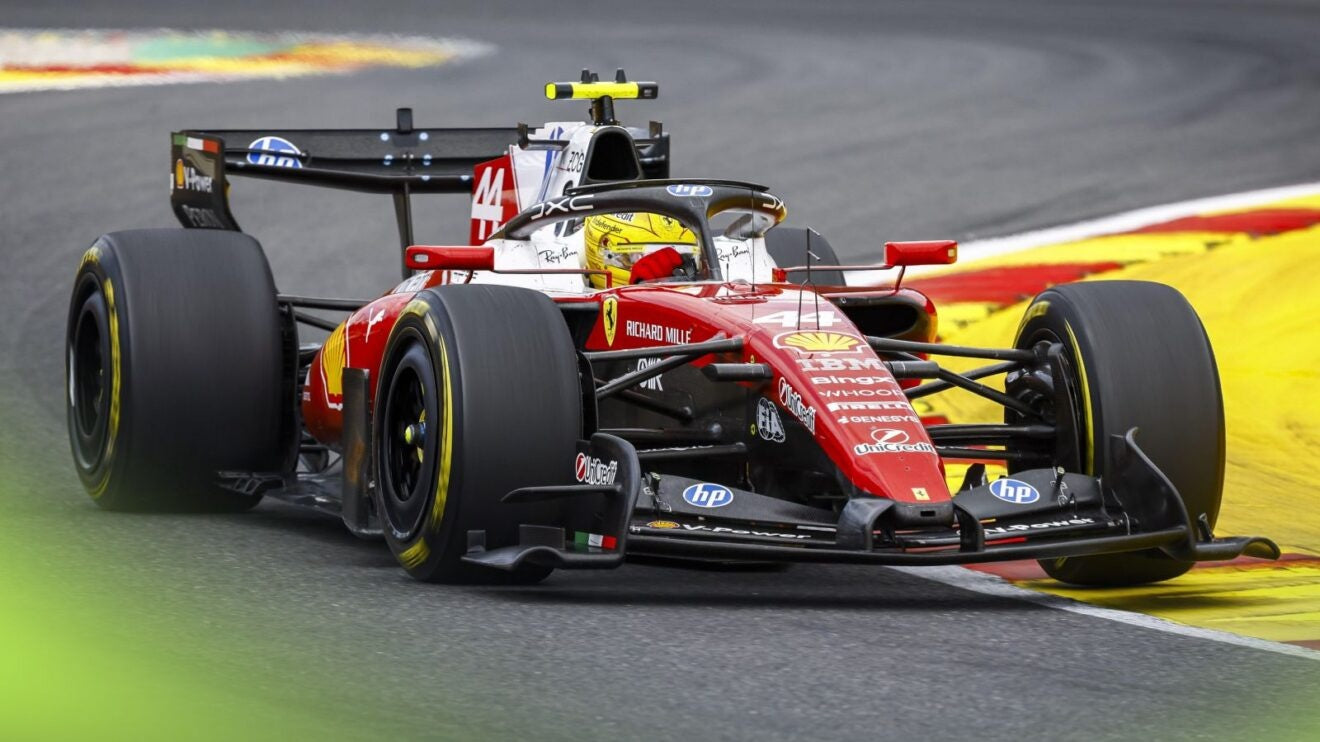 Ferrari SF-26 #44 4th F1 Belgian GP 2026 Lewis Hamilton 1:43 Scale Resin Car – Looksmart