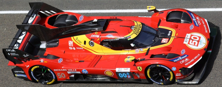 Ferrari 499P #50 Ferrari AF Corse Le Mans 24H 2026 Fuoco/Nielsen/Molina 1:43 Scale Resin Car – Looksmart