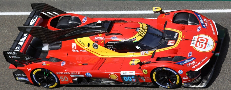 Ferrari 499P #51 Ferrari AF Corse 5th Le Mans 24H 2026 Pier Guidi/Calado/Giovinazzi 1:43 Scale Resin Car – Looksmart