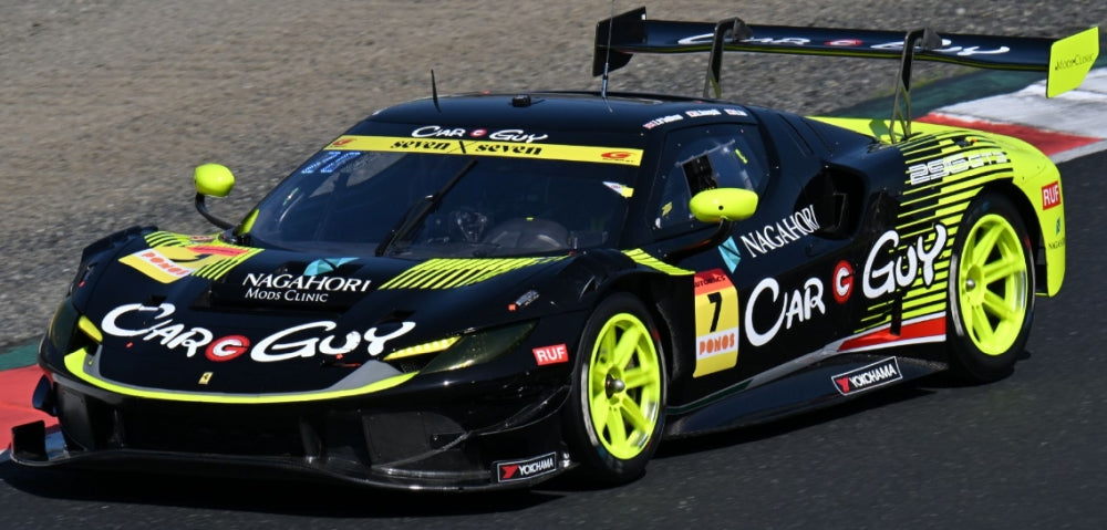 Ferrari 296 GT3 Carguy MKS Racing GT300 Super GT 2026 #7 O'Sullivan/Umegaki/Ito/Kimu 1:43 Scale Resin Car – Looksmart