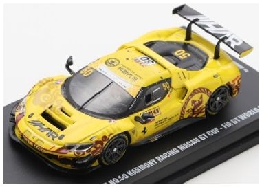 Ferrari 296 GT3 #50 Harmony Racing Macau GT Cup FIA GT World Cup 2024 Ye Yifei 1:64 Scale Diecast Model Car – Looksmart