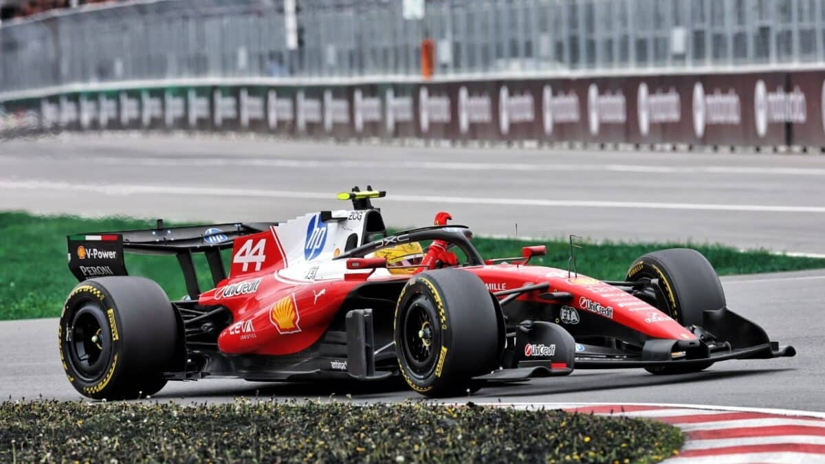 Ferrari SF-26 #44 2nd F1 Canadian GP 2026 Lewis Hamilton 1:64 Scale Diecast Model Car – Looksmart