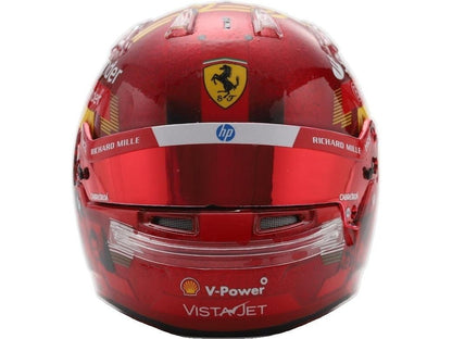 Carlos Sainz F1 Abu Dhabi GP 2024 Helmet 1:5 Scale Resin Replica – Looksmart
