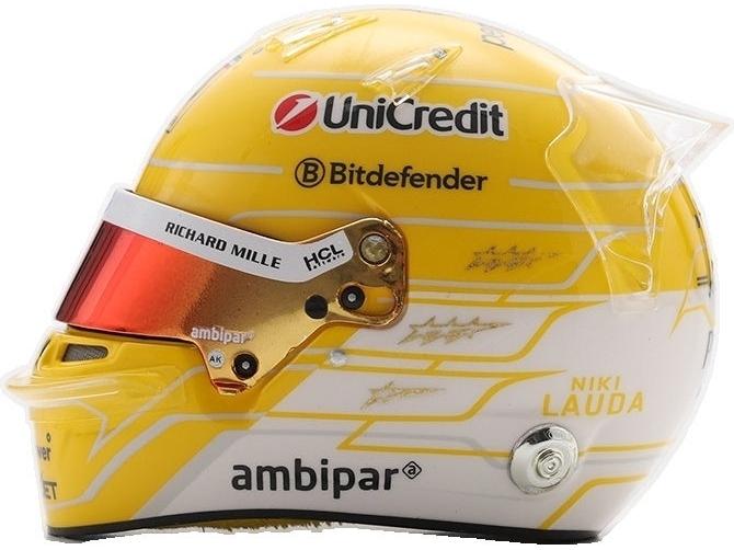 Lewis Hamilton F1 Italian GP 2025 Helmet 1:5 Scale Resin Replica – Looksmart