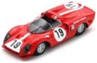 Ferrari 365 P2 24H Le Mans 1966 #19 Willy Mairesse/Herbert Muller 1:43 Scale Resin Car – Looksmart