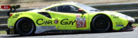 Ferrari 488 GTE EVO Kessel Racing 24H Le Mans 2022 #57 Kimura/Schandorff/Jensen 1:43 Scale Resin Car – Looksmart