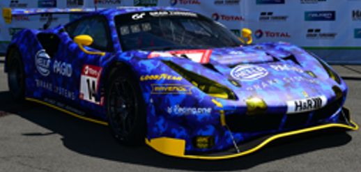 Ferrari 488 GT3 Hella Pagid Racing One 24H Nurburgring 2021 #14 Kohlhaas/Kohler/Jager 1:43 Scale Resin Car – Looksmart