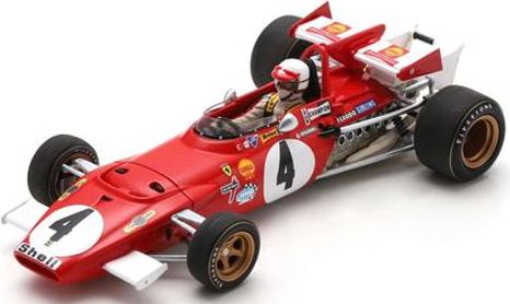 Ferrari 312B F1 Italian GP 1970 Winner #4 Clay Regazzoni 1:43 Scale Resin Car – Looksmart