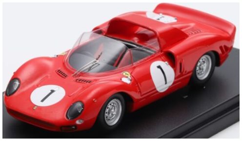 Ferrari 330 P2 1000km Nurburgring 1965 Winner #1 J. Surtees/L. Scarfiotti 1:43 Scale Resin Car – Looksmart