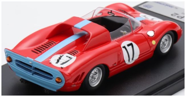 Ferrari 365 P2 Le Mans 24H 1965 #17 J. Bonnier/D. Piper 1:43 Scale Resin Car – Looksmart