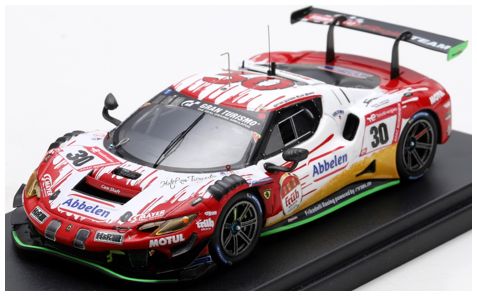 Ferrari 296 GT3 Fikadelli 24H Nurburgring 2023 Winner #30 E.Bamber/N.Catsburg 1:43 Scale Resin Car – Looksmart