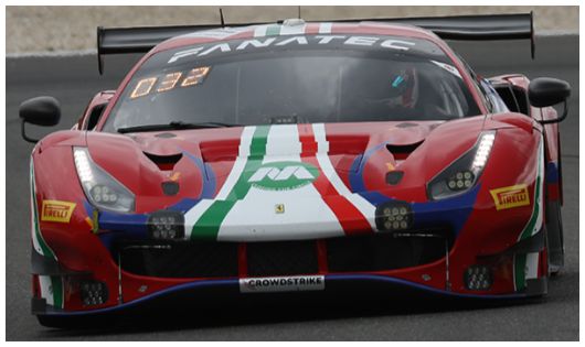 Ferrari 488 GT3 AF Corse 24H Spa 2023 #52 Wadoux/Machiels/Machiels/Bertolini 1:43 Scale Resin Car – Looksmart