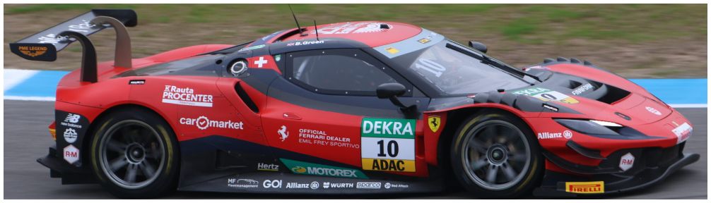 Ferrari 296 GT3 Emil Frey Racing DTM 2025 #10 Ben Green 1:43 Scale Resin Car – Looksmart