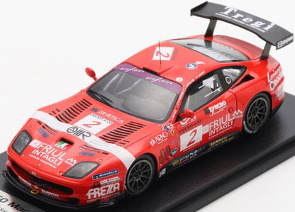 Ferarri 550 Maranello BMS 24H Spa 2004 Winner #2 Cappellari/Gollin/Bryner/Calderar 1:43 Scale Resin Car – Looksmart