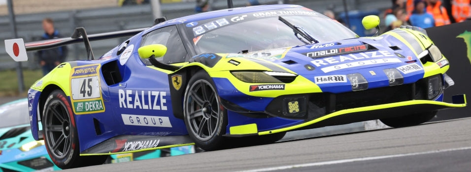 Ferrari 296 GT3 Evo26 Realize Kondo w/Rinaldi 24H Nurburgring 2026 #45 Perel/Marsch 1:43 Scale Resin Car – Looksmart