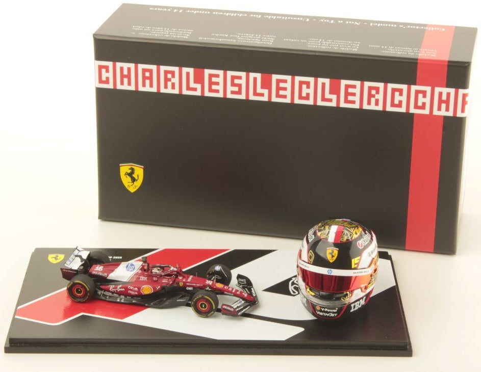 Ferrari SF-25 F1 Abu Dhabi GP 2025 #16 Charles Leclerc 1:43 Scale Resin Car – Looksmart