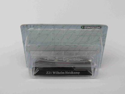 Z21 Destroyer W.Heidkamp1943 1:1250 Scale Unbranded Diecast Model