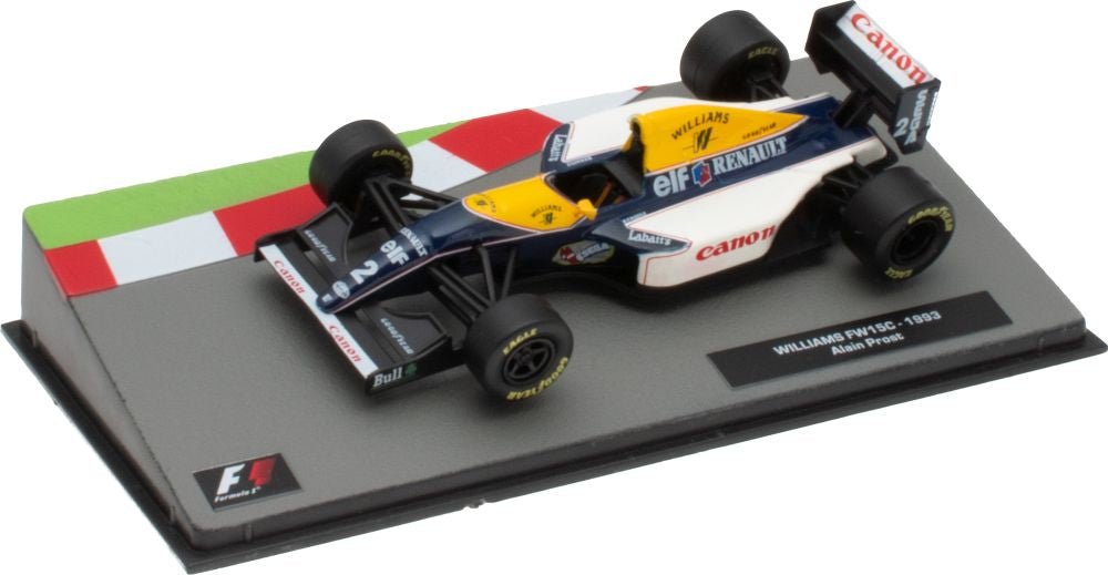 Williams FW15C #2 F1 1993 Alain Prost 1:43 Scale Diecast Model