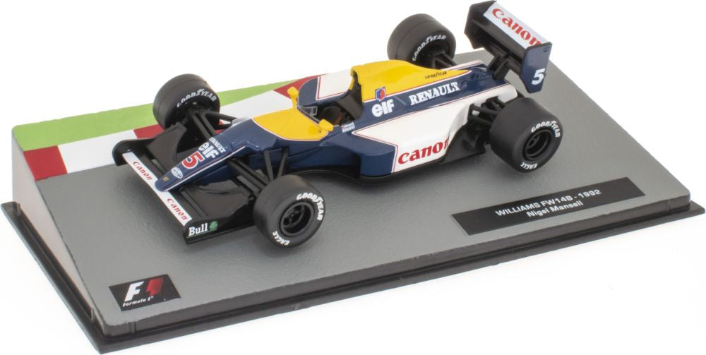 Williams FW14B #5 F1 1992 Nigel Mansell 1:43 Scale Diecast Model