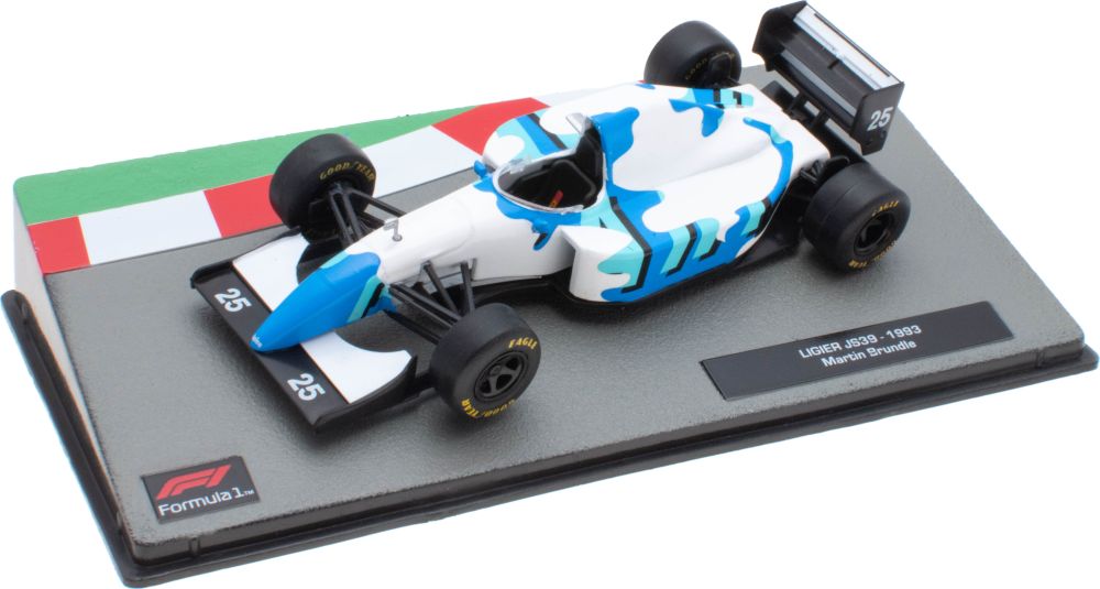 Ligier JS39 #25 F1 1993 Brundle 1:43 Scale Diecast Model