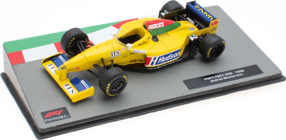 Forti FG01-95B #23 F1 1996 Andrea Montermini 1:43 Scale Diecast Model