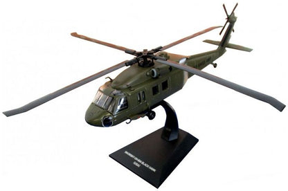 Sikorsky UH-60A Black Hawk USA 1:72 Scale Unbranded Diecast Model-Unbranded-Diecast Model Centre