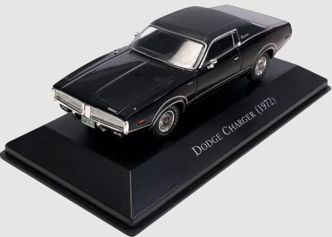 Dodge Charger Coupe Black 1:43 Scale Unbranded Diecast Model