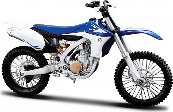 Yamaha YZ-450F Blue/White 1:12 Scale Maisto Diecast Model