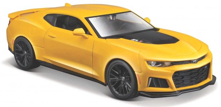 Chevrolet Camaro ZL1 2017 Yellow 1:24 Scale Diecast Model Car – Maisto