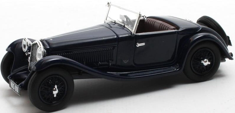 Alfa Romeo 6C 1750SV Figoni Open Blue 1932 1:43 Scale Resin Car – Matrix